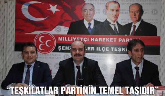 Eryılmaz; 'Teşkilatlar Partilerin Temel Taşlarıdır'