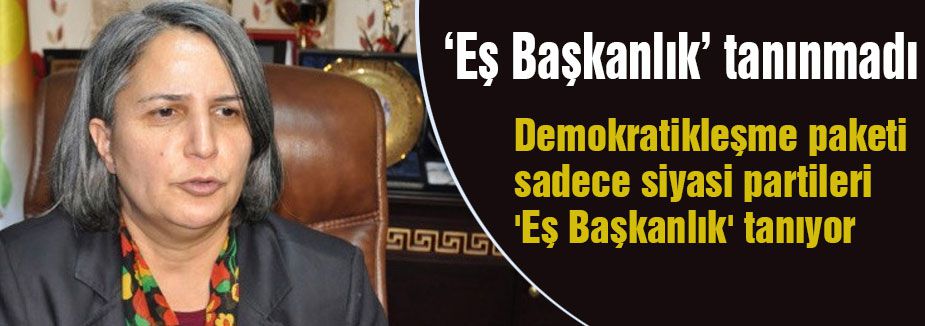 'Eş Başkan' lık ortalığı karıştırdı