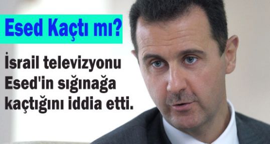Esad Kaçtı mı?