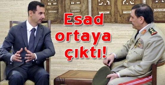 Esad ortaya çıktı!