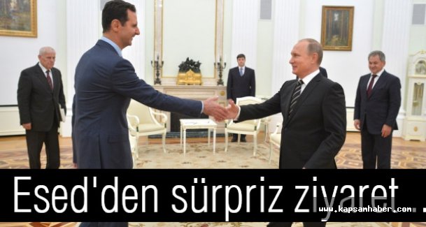 Esed'den sürpriz ziyaret...