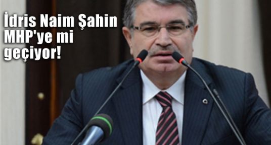 Eski Bakan Şahin, MHP'ye mi geçiyor!