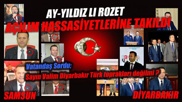 Eski Samsun Valisi Aksoy'un Bayrak Rozeti Nerede?