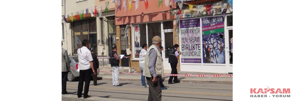 Eskişehir’de HDP Bürosuna saldırı