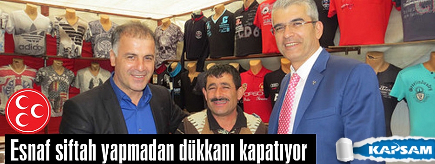Esnaf siftah yapmadan dükkanı kapatıyor