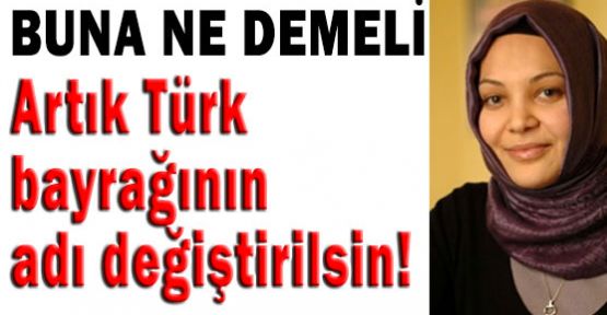 Eyvah! Türk Bayrağının Adını da değişecekler
