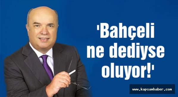 Fehmi Koru'dan bir analiz: 'Bahçeli ne dediyse oluyor!'