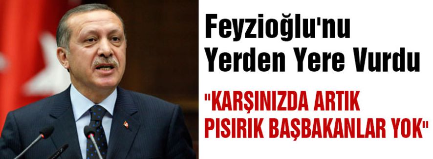 Feyzioğlu'na şok sözler