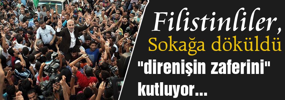 Filistenliler 'direniş zaferi'ni kutluyor
