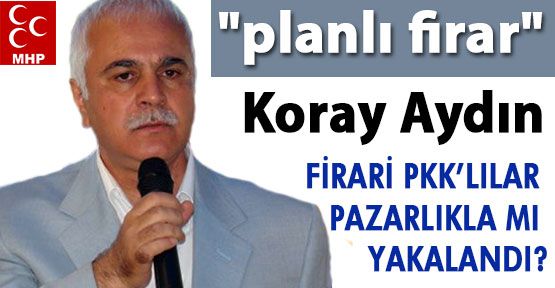 Firari PKK'lilar Pazarlıkla mı Yakalandı?