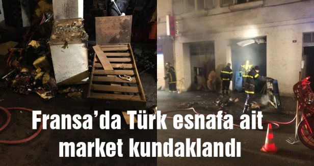 Fransa’da Türk esnafa saldırı