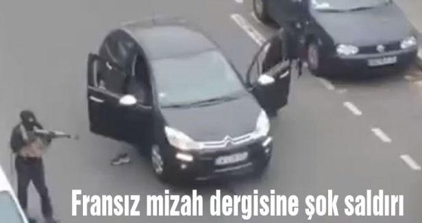 Fransız mizah dergisine şok saldırı