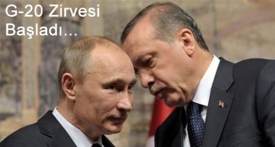 G-20 Zirvesi Başladı...