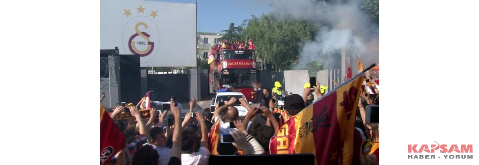 Galatasaray Florya'dan ayrıldı