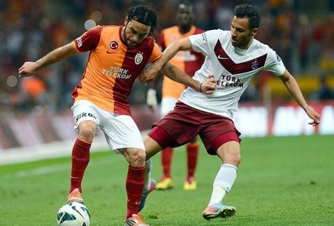 Galatasaray ile Trabzonspor karşılaşması