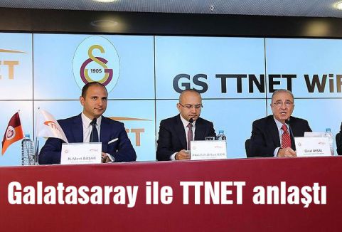 Galatasaray ile TTNET anlaştı