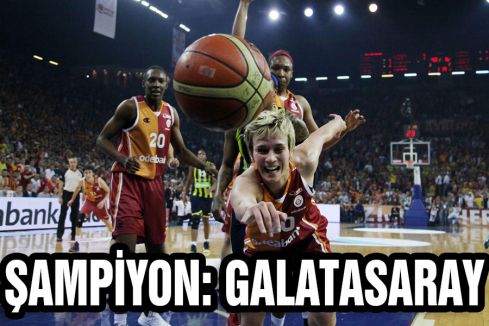 Galatasaray Odeabank şampiyon