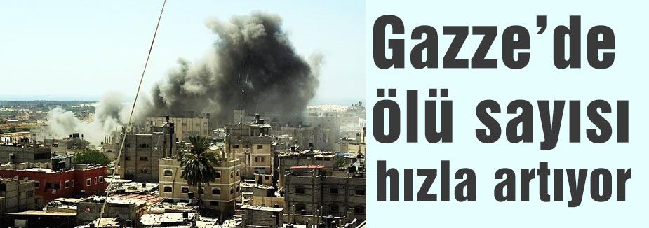 Gazze'de ölü sayısı 836