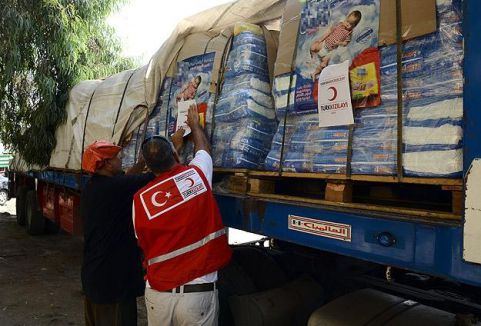 Gazze'ye 20 ton ilaç yardımı yapıldı