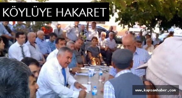 Genel Müdür'den Köylülere; Eşkiyamısınız?