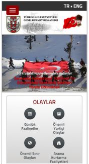 Genelkurmay’dan mobil internet sitesi