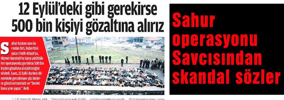 Gerekirse 500 binkişiyi içeriye alırız