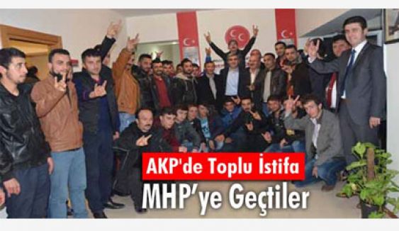 Giresun'da AKP'den toplu istifa