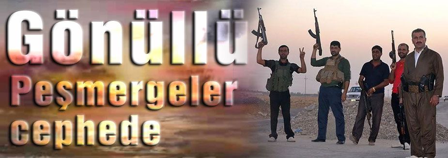 Gönüllü Peşmergeler vuruşmaya hazır