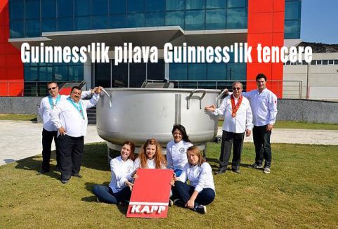Guinness'lik pilava Guinness'lik tencere