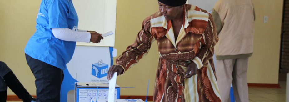 Güney Afrika'da Genel Seçim yapıldı...