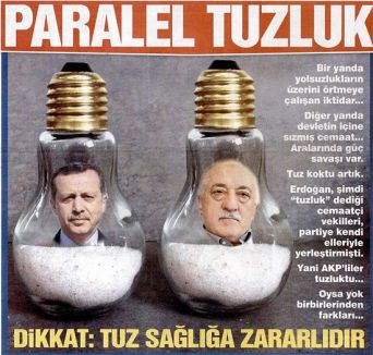 Günün Manşeti...Paralel tuzluk...