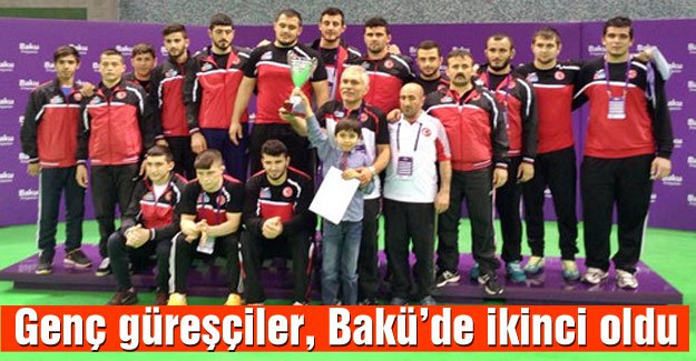 Güreş Milli Takımı, ikinci oldu