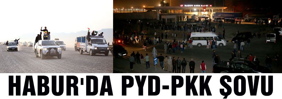 HABUR'DA PYD-PKK ŞOVU