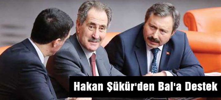 Hakan Şükür'den Bal'a Destek
