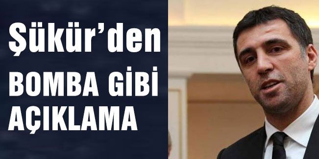 Hakan Şükür'den Şok Sözler