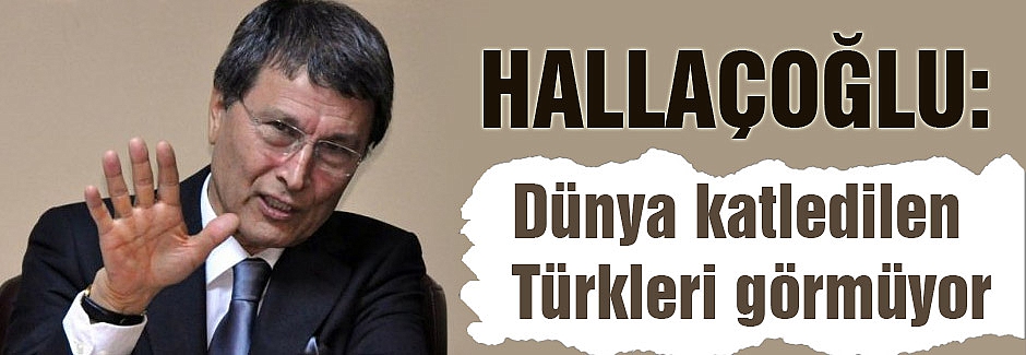 Halaçoğlu, 'soykırım' yalanıyla ilgili konuştu