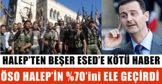 Halep'ten Beşer Esed'e Kötü Haber