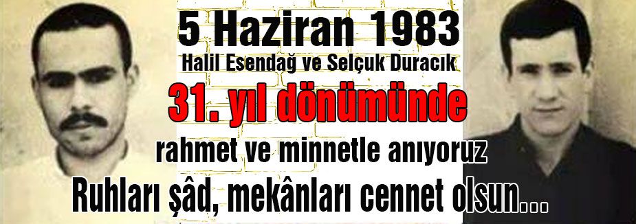 Halil Esendağ ve Selçuk Duracık...