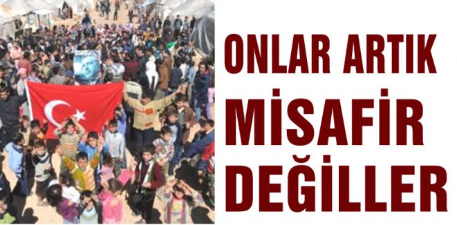 Hani Suriyeliler Misafirdi?