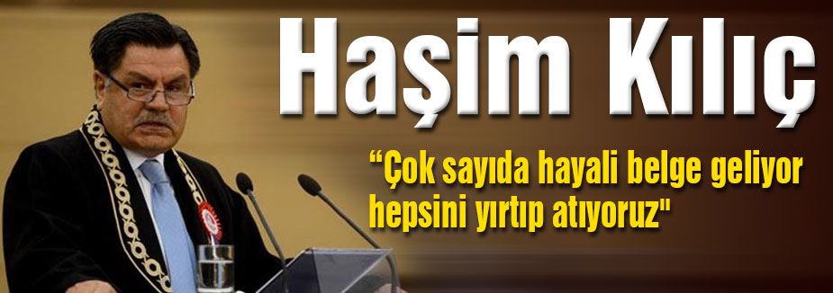 Haşim Kılıç'tan Şok Açıklama