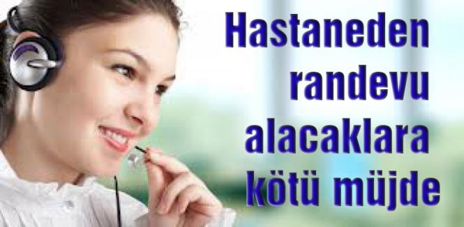 Hastaneden Randevu Alacaklara Müjde