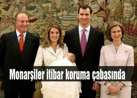 Monarşiler itibar koruma çabasında