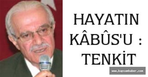 HAYATIN KÂBÛS'U:TENKİT