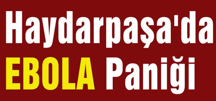 Haydarpaşa'da EBOLA Paniği
