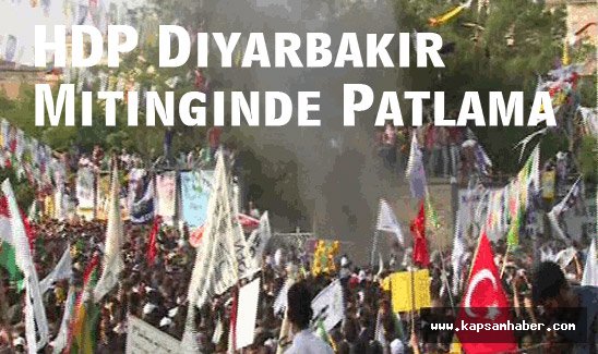 HDP Diyarbakır Mitinginde Patlama