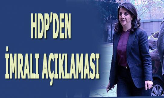 HDP'den İmralı açıklaması...
