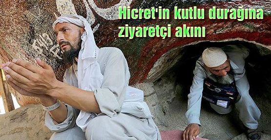 Hicret'in kutlu durağına ziyaretçi akını