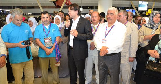 Hollanda Türk Federasyon hacılarını uğurladı