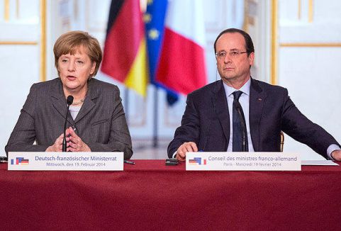 Hollande ve Merkel Putin ile görüştü
