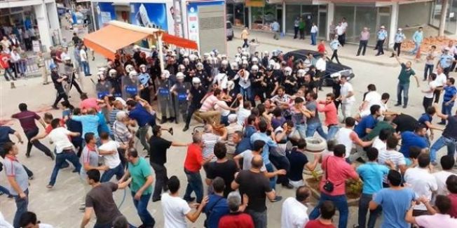 Hopa'da iftar öncesi büyük gerginlik